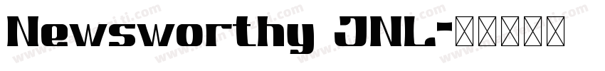 Newsworthy JNL字体转换